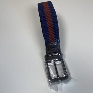 Boston Scott Golf Mens Stretch Woven Braided‎ Navy Belt 1 3/8 Golf Pants NEW